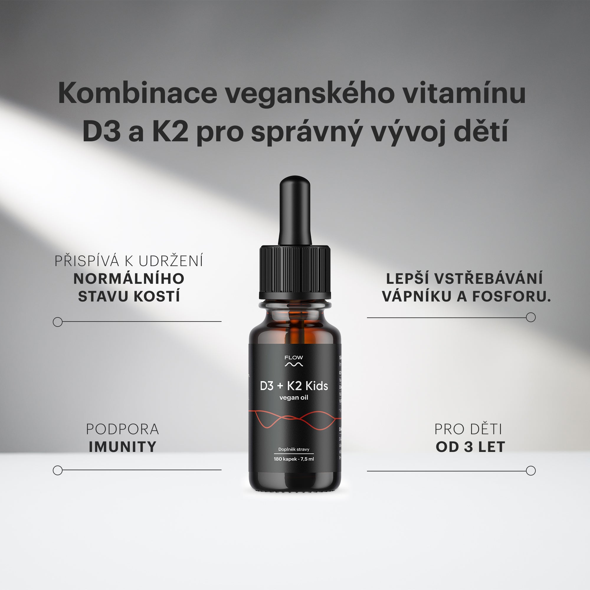 D3 + K2 Kids Vegan Oil