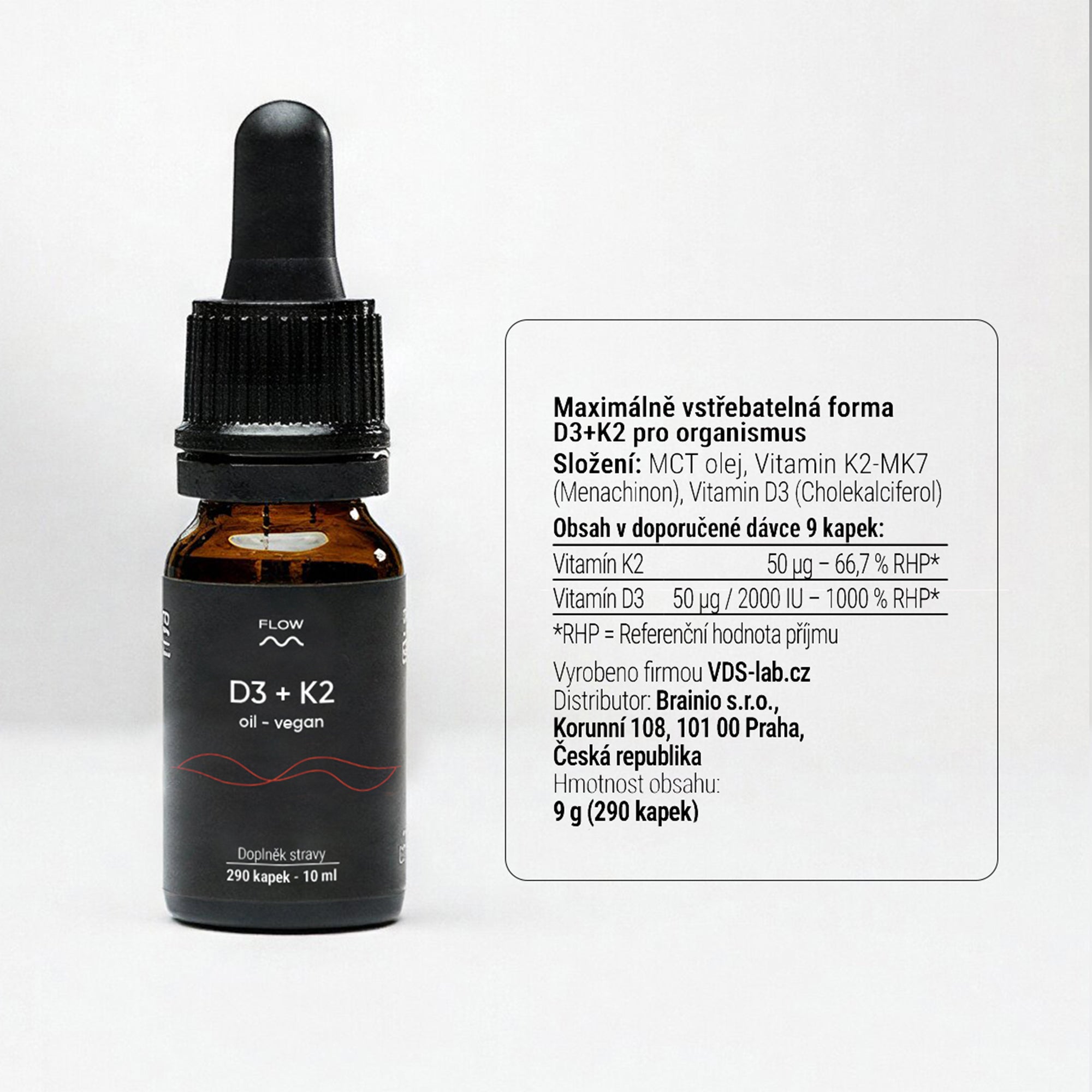 D3 + K2 Vegan Oil