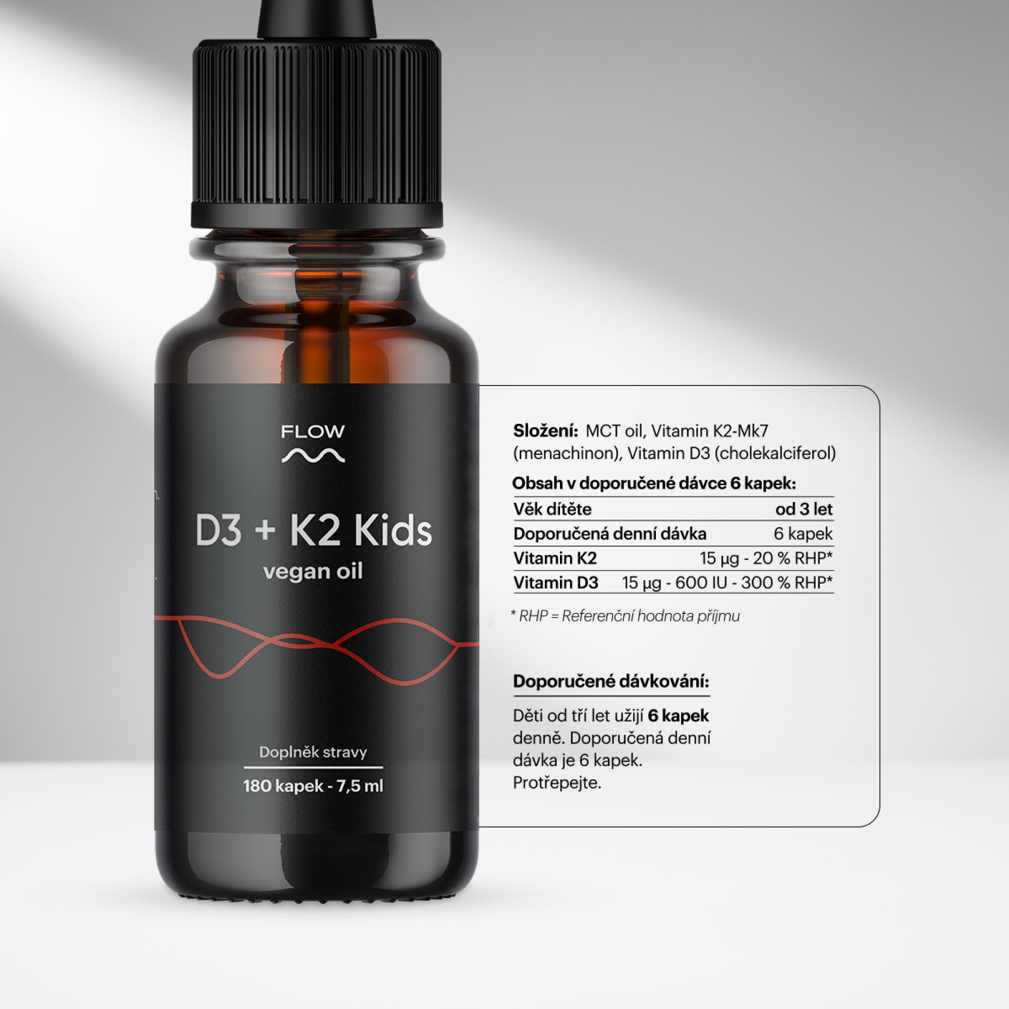 D3 + K2 Kids Vegan Oil