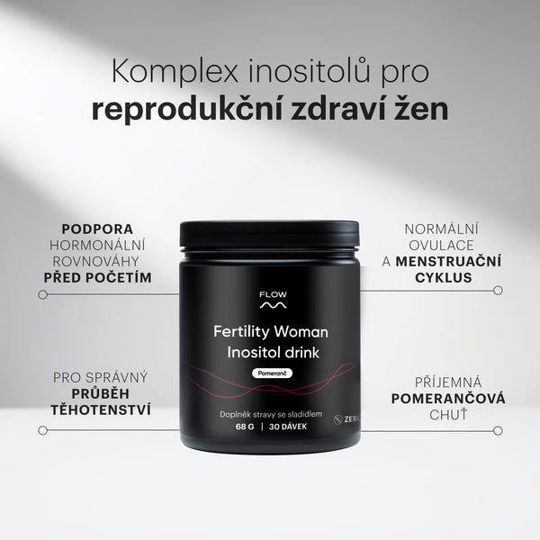 Fertility Woman Inositol Drink - Pomeranč