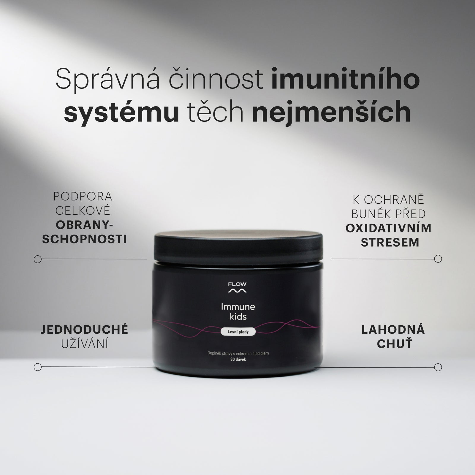 3x Immune Kids - Lesní ovoce