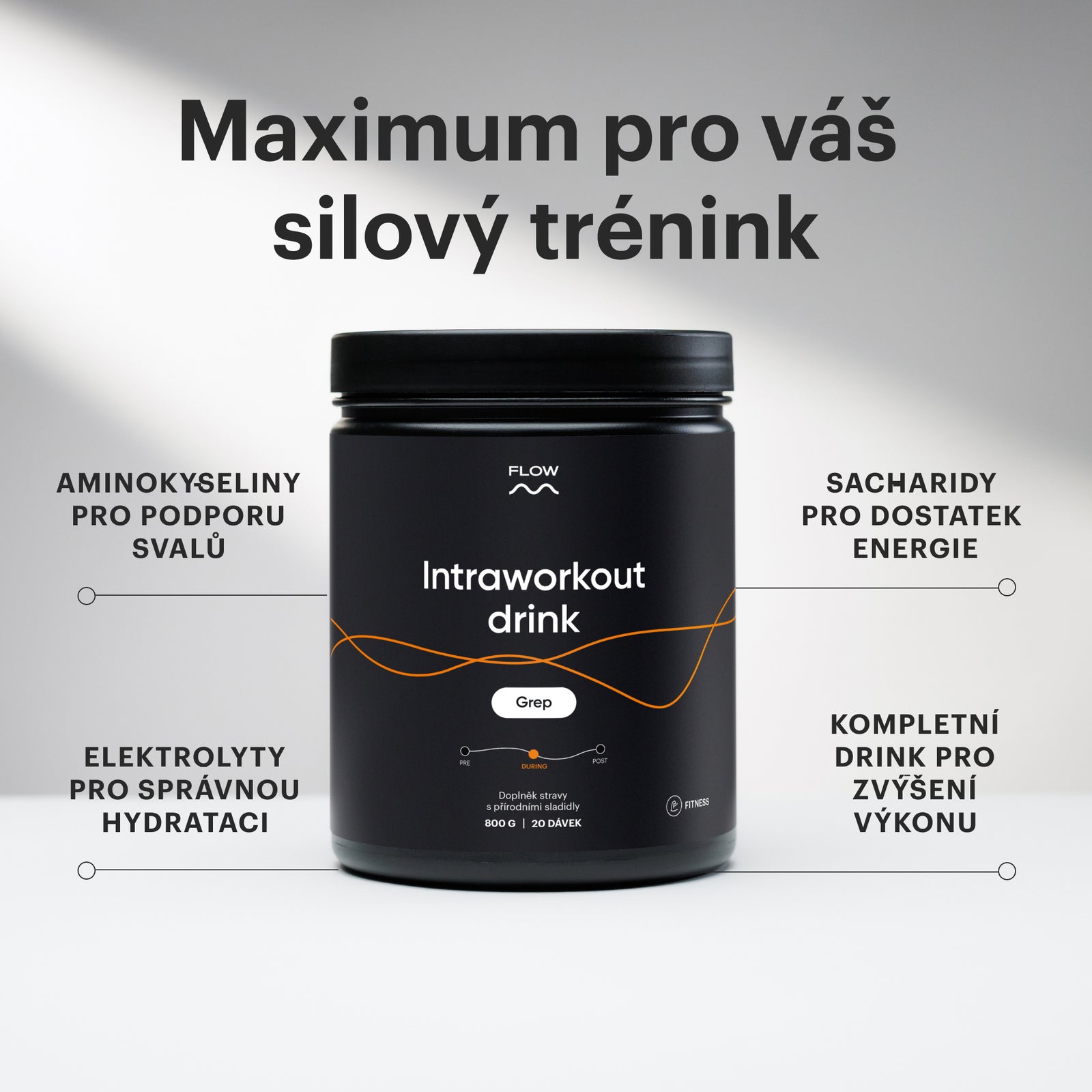Intraworkout drink - Přírodní grep