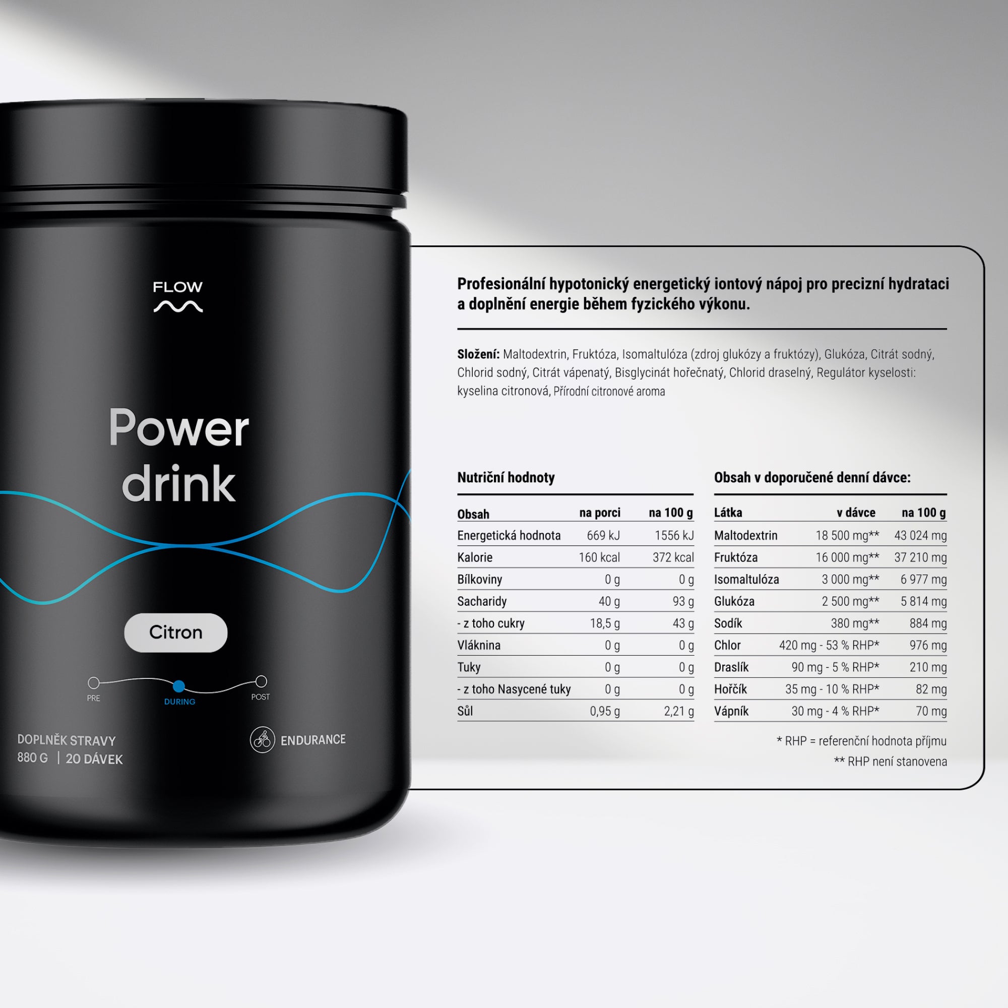 Power drink 2.0 - Citron