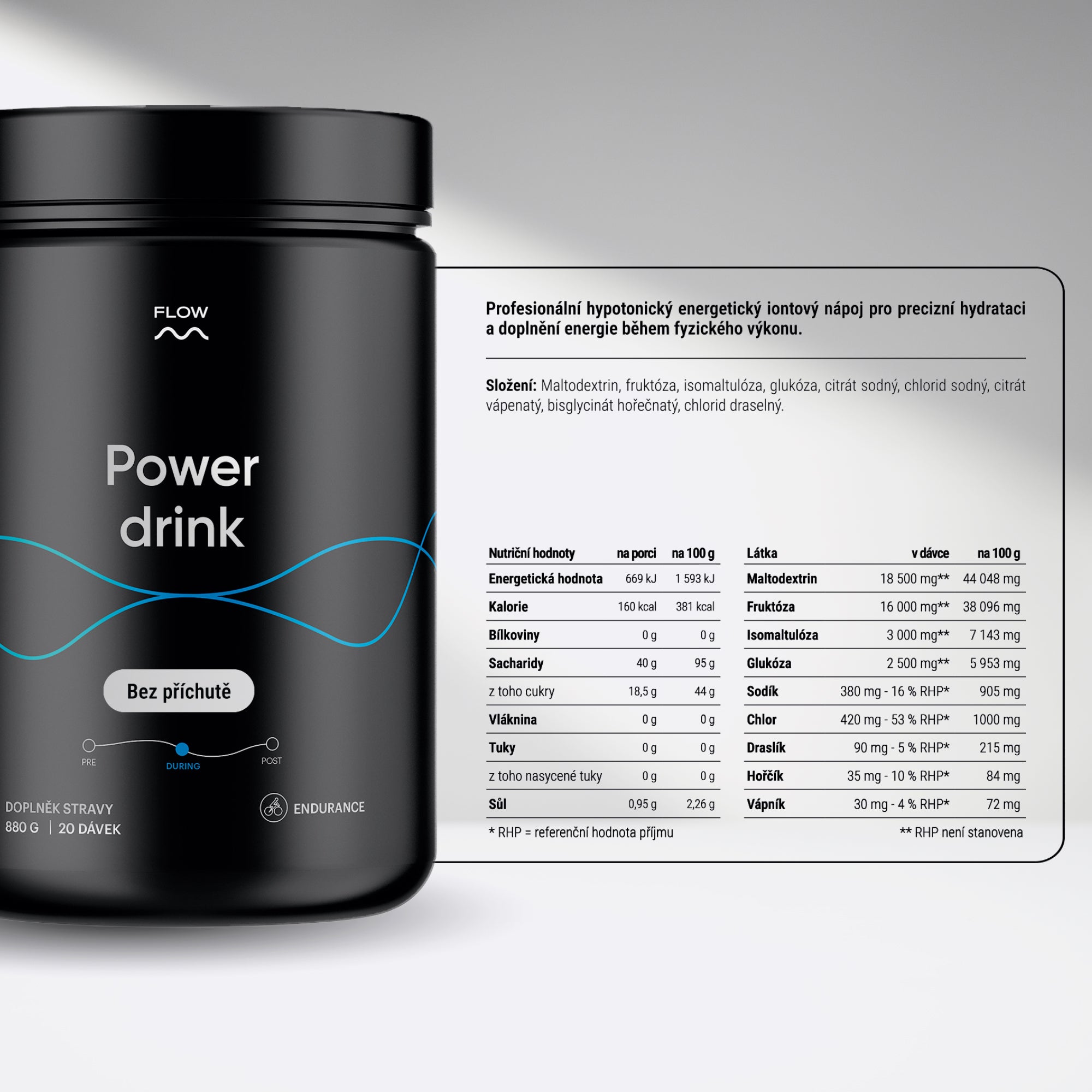 Power drink 2.0 - Bez příchutě
