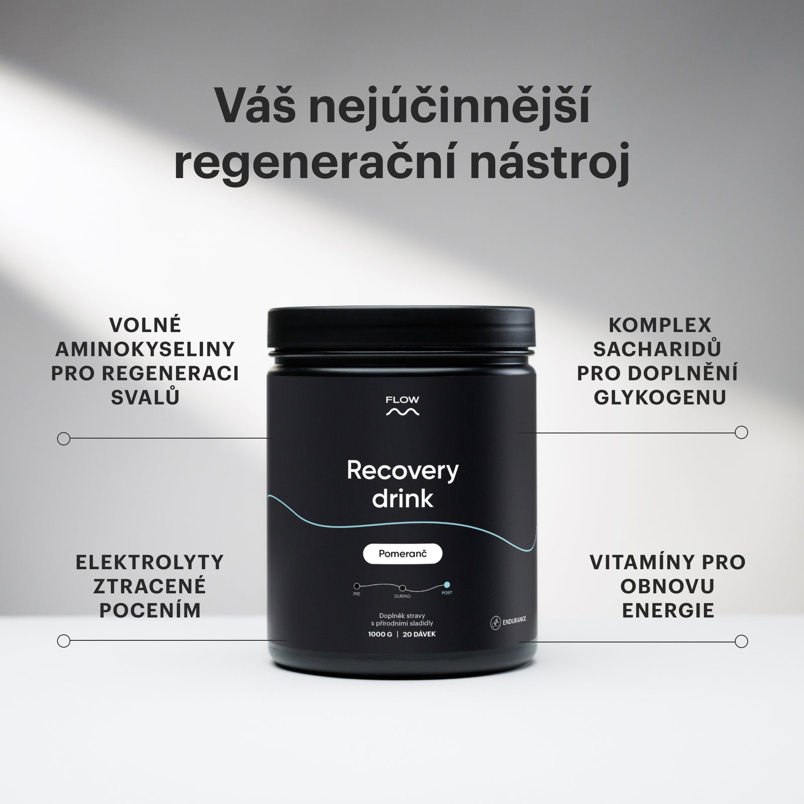 Recovery drink 2.0 - Pomeranč