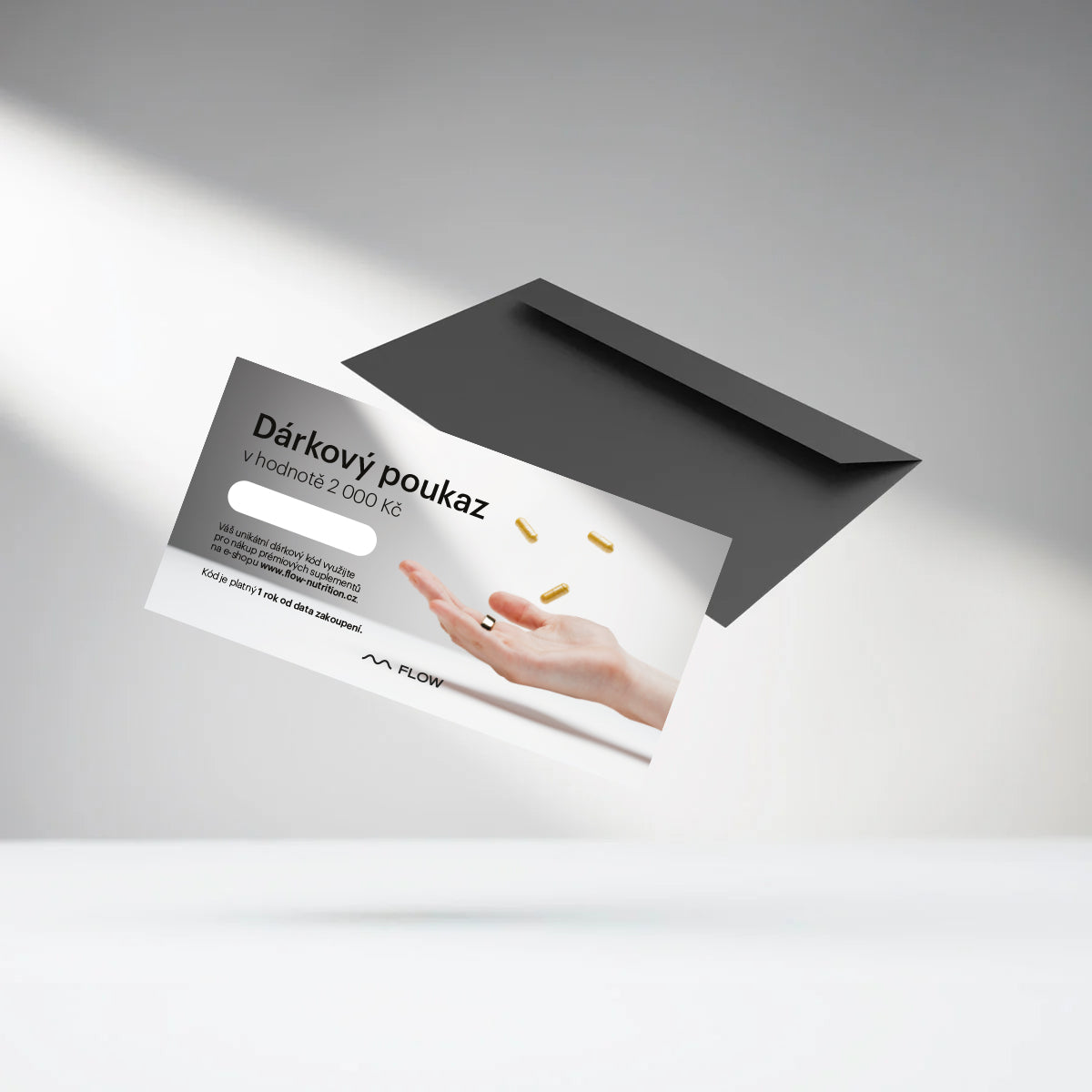 Tištěný dárkový poukaz
