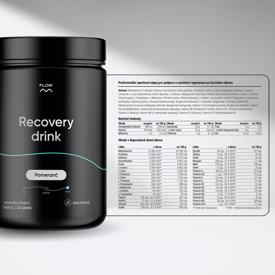 Recovery drink 2.0 - Pomeranč
